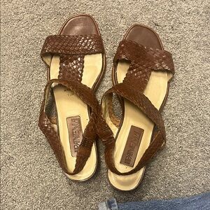 Vintage Ipanema Women's Woven Brown Sandals